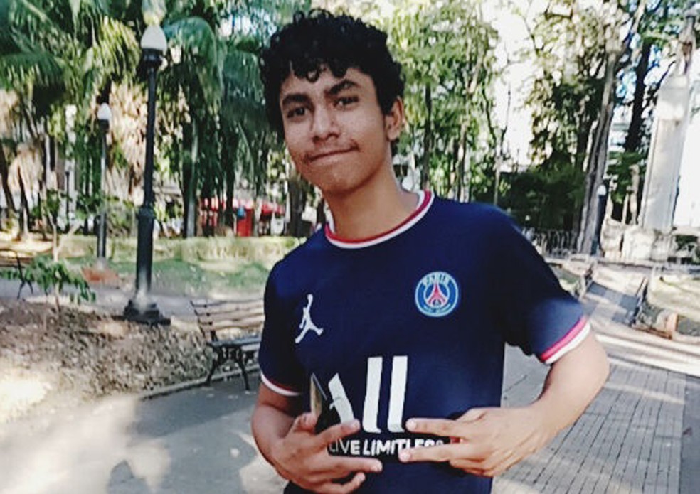 Alex Gabriel Santos, de 16 anos, foi morto em Pontal, SP (Foto: Arquivo pessoal)