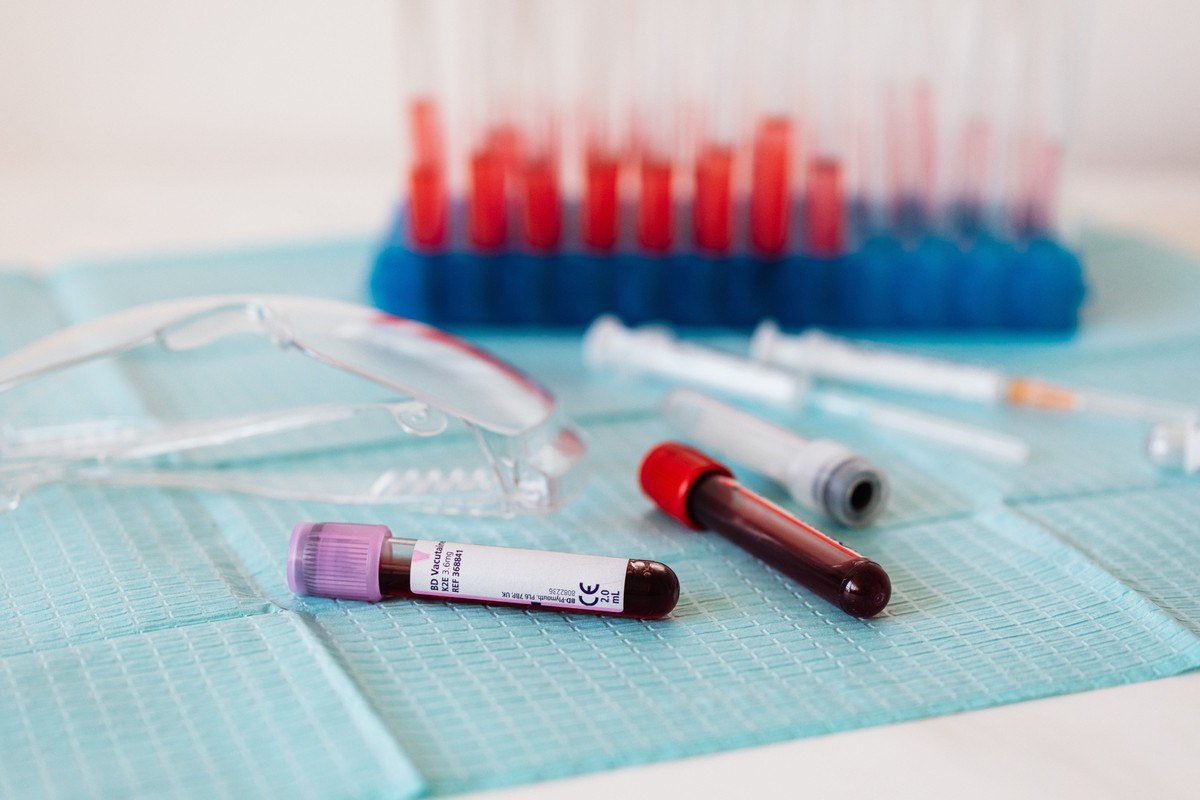 Cientistas investigam novos portadores do grupo sanguíneo 'Gwada negativo' na França Exame de sangue é capaz de identificar metabólitos envolvidos em quadros de depressão — Foto: Pexels