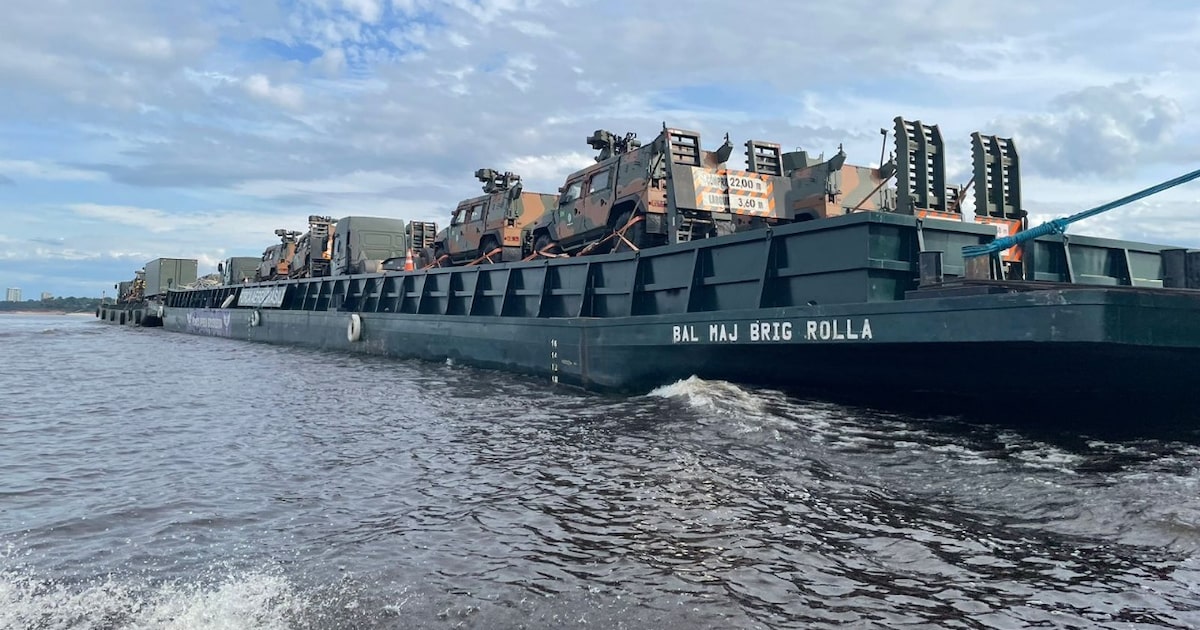 Militares analisam tensões entre Brasil e EUA e o desejo da Casa Branca por influência Transporte de blindados Guaicurus para o 18º Regimento, em Boa Vista, em Roraima: Exército havia reforçado sua presença na região em razão da ameaça da Venezuela (Foto: Exército Brasileiro)