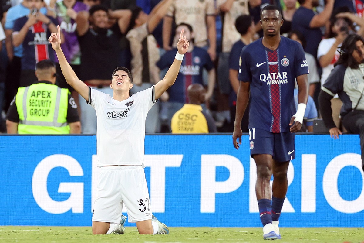 Calma antes da tempestade: expectativa cresce para eventos decisivos Botafogo e sua vitória histórica sobre o PSG (Foto: Vitor Silva/Botafogo)
