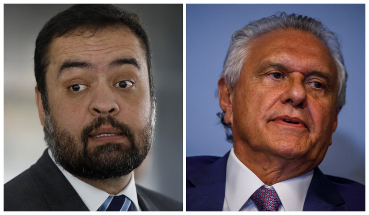 Segurança afeta negativamente a imagem de governadores em 24%, aponta estudo Cláudio Castro e Ronaldo Caiado: segurança como ponto de virada (Foto: Brenno Carvalho/Ag. O Globo)