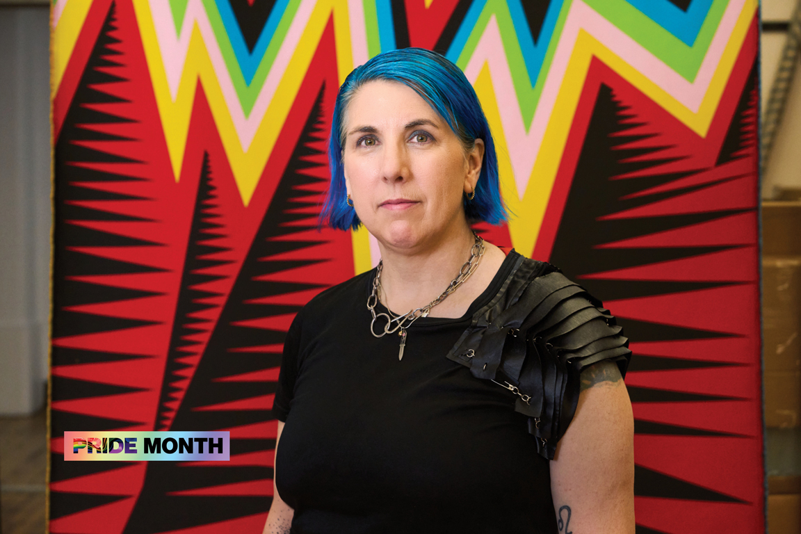 Arte têxtil de Liz Collins revela transcendência através do trabalho manual Liz Collins Christopher Garcia-Valle/ARTnews