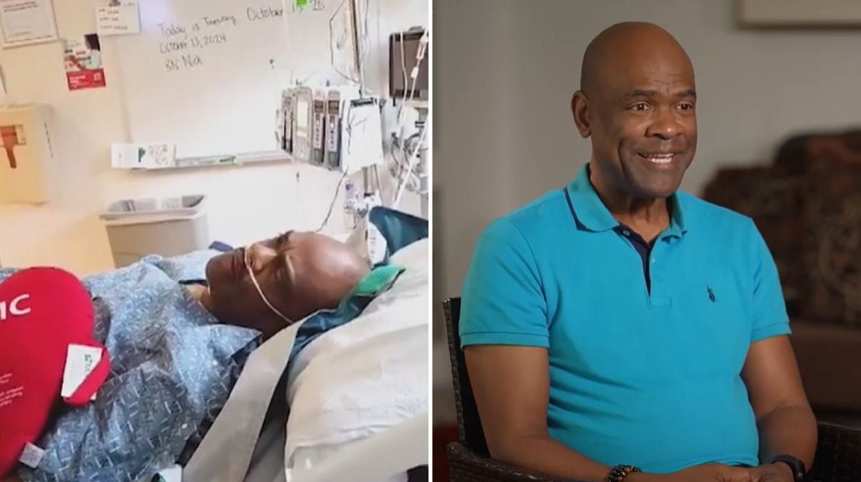Pastor se recupera de parada cardíaca após esposa ter visão de anjo no hospital Michael Norman. (Foto: Reprodução/CBN News)
