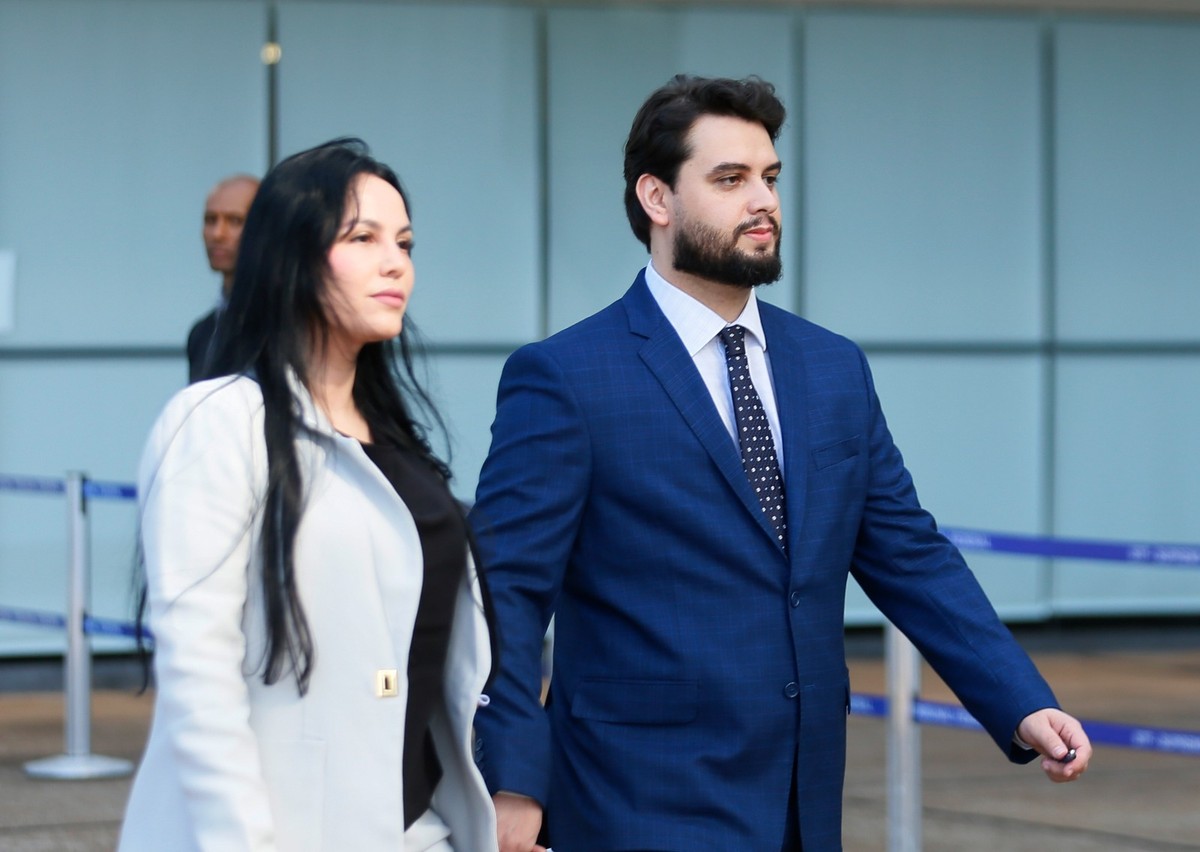 Filipe Martins chega ao Supremo Tribunal Federal para julgamento do 'núcleo dois' da tentativa de golpe (Foto: Cristiano Mariz / O Globo)