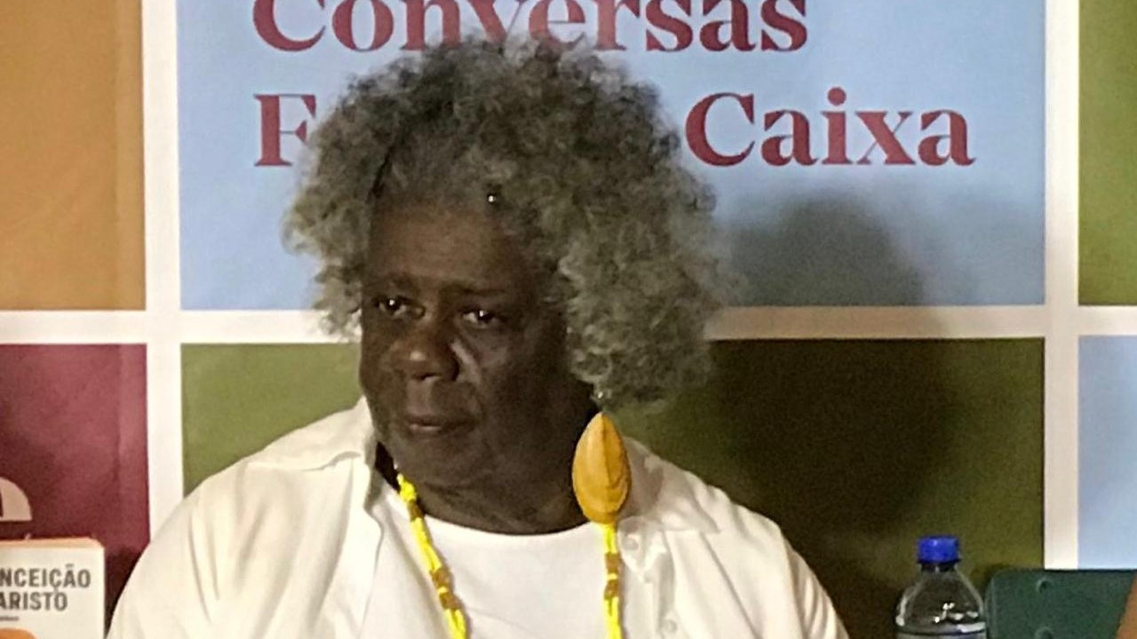 Conceição Evaristo na Flip 2025 (Foto: Libário Nogueira/VEJA)