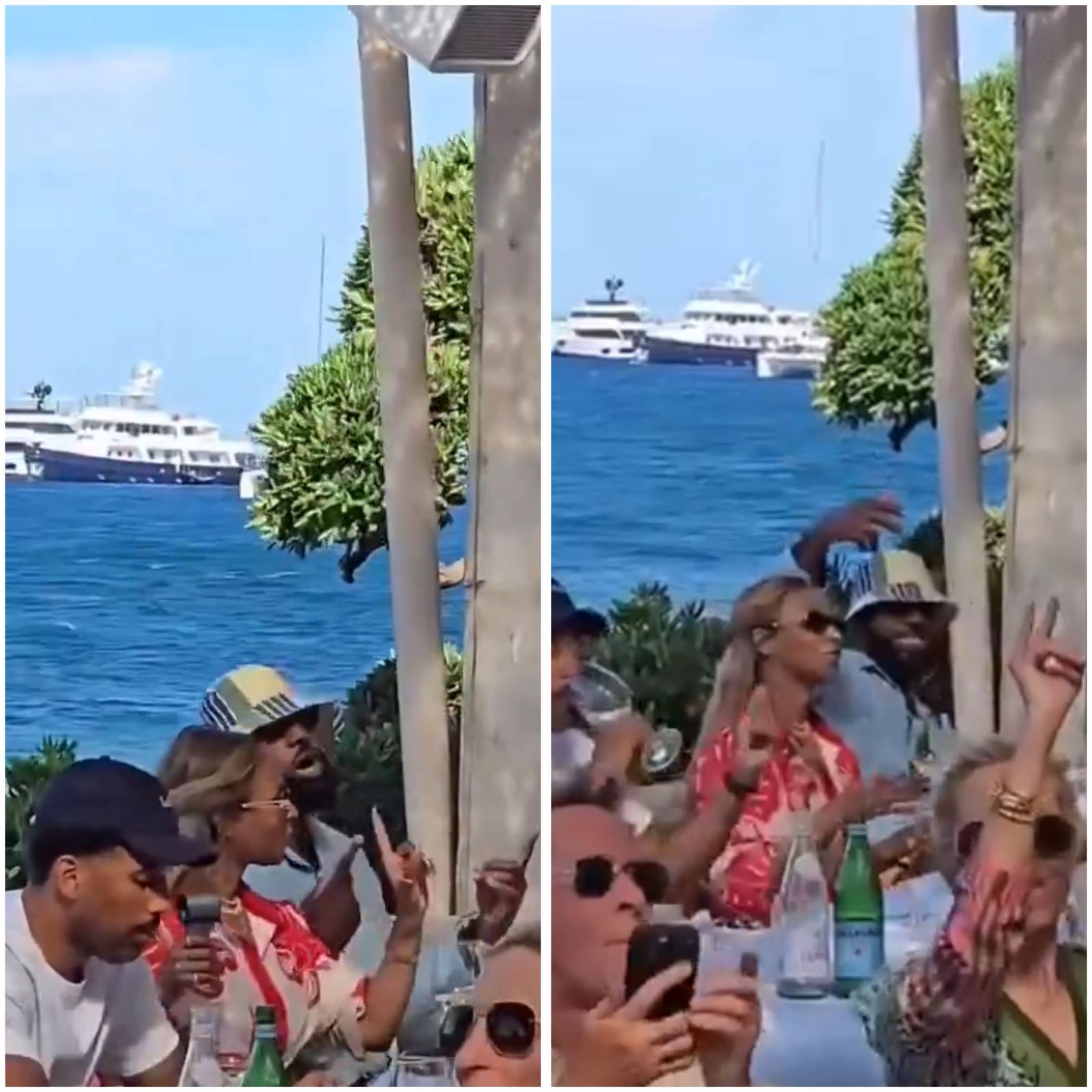 LeBron James viraliza ao cantar música crítica a Drake durante férias na França Foto: Reprodução