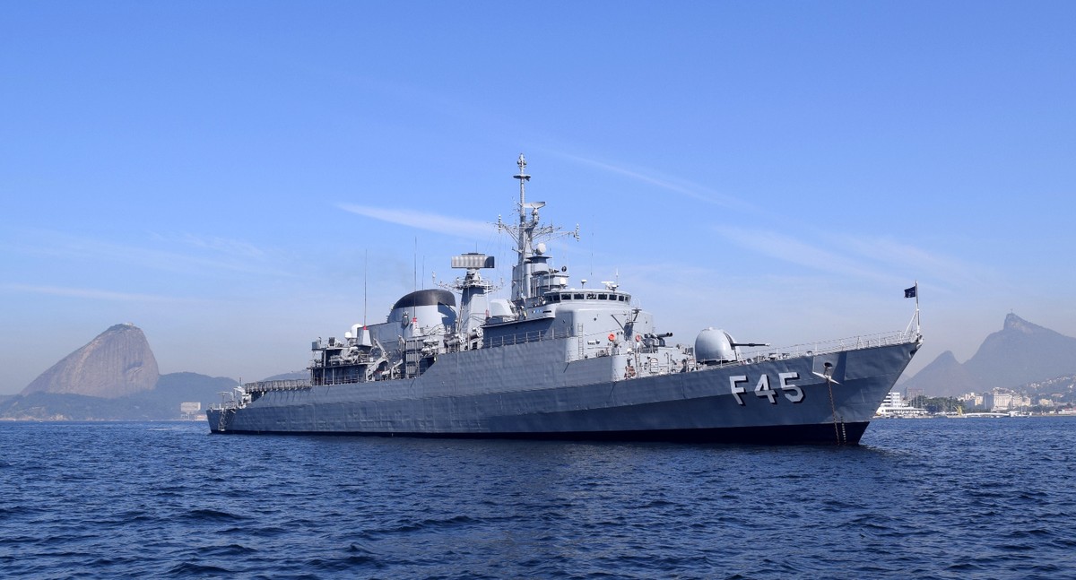 Brasil busca se tornar potência marítima com nova política nacional Fragata União (F-45), da Marinha do Brasil (Foto: Divulgação / Marinha do Brasil)