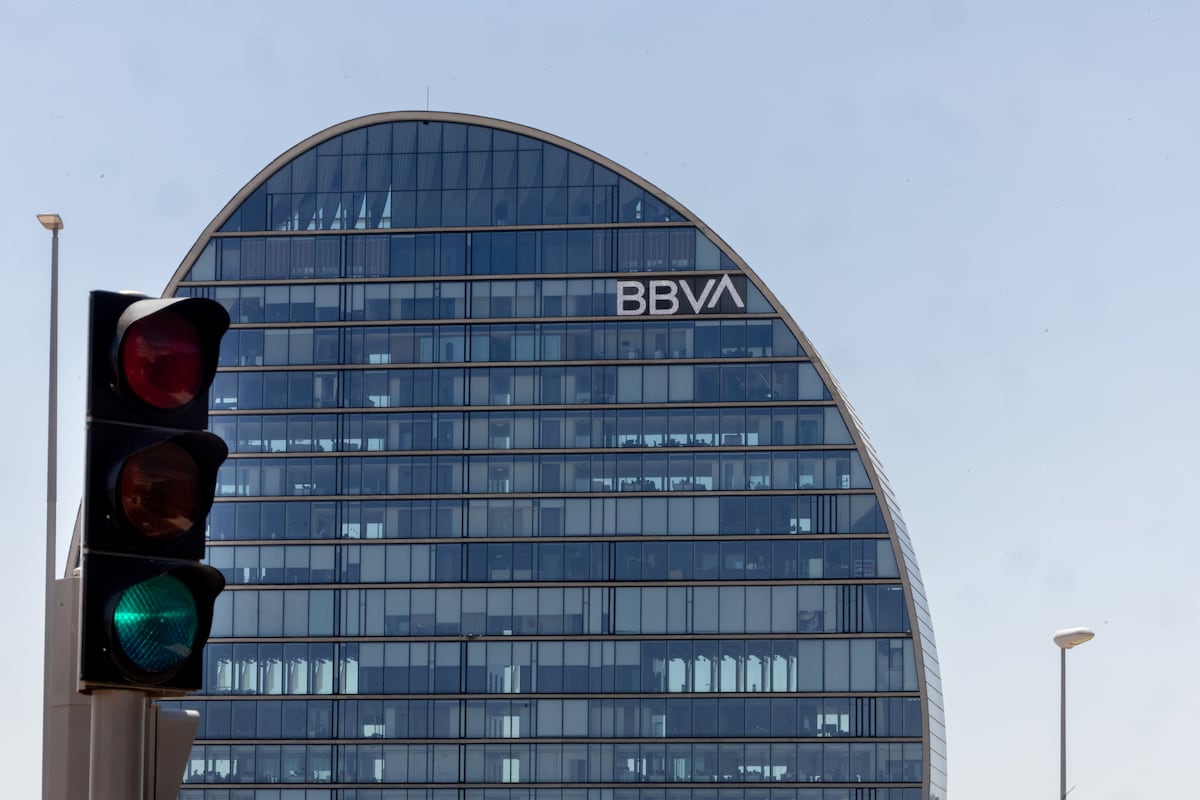 Sede do BBVA em Madrid. (Foto: Eduardo Parra/Europa Press/Getty Images)