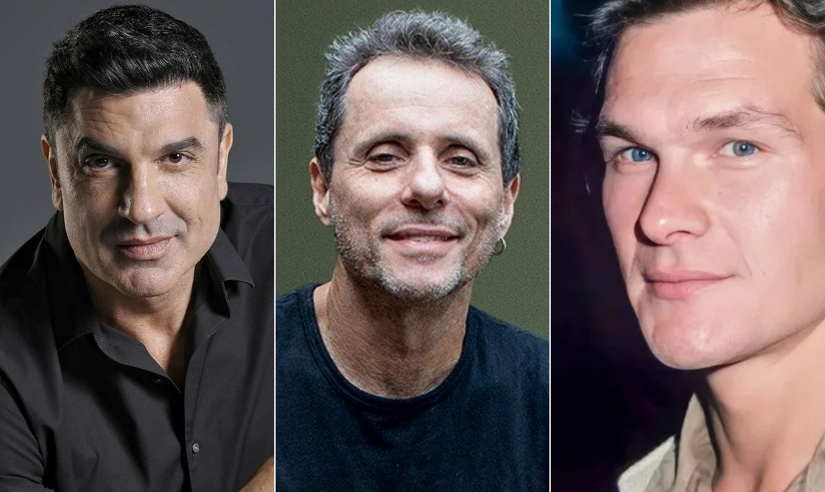 Famosos revelam batalha contra o câncer de pâncreas e inspiram a luta pela vida Edu Guedes, Tony Belotto e Patrick Swayze (Foto: Divulgação/Arte)