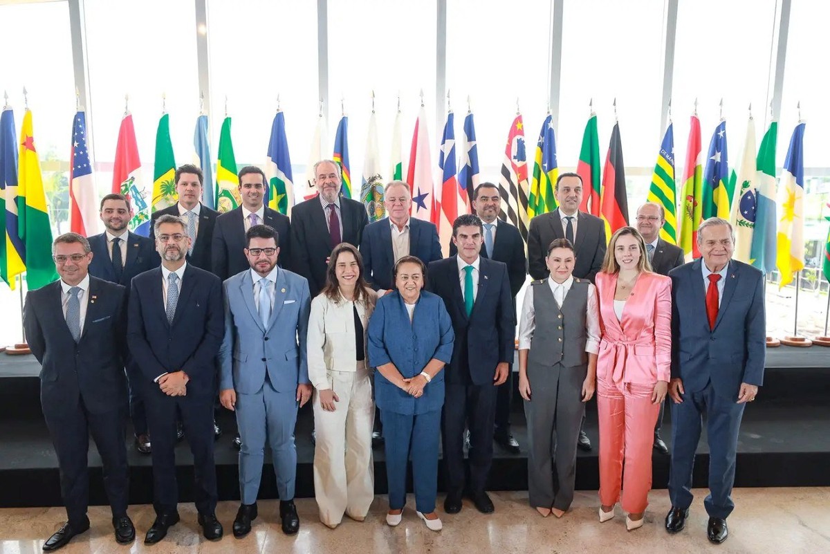 Zema e Ratinho Jr não apoiam realização da COP30 em Belém Governadores assinam carta em apoio à realização da COP30 em Belém (Foto: Laura Marques / COP30)