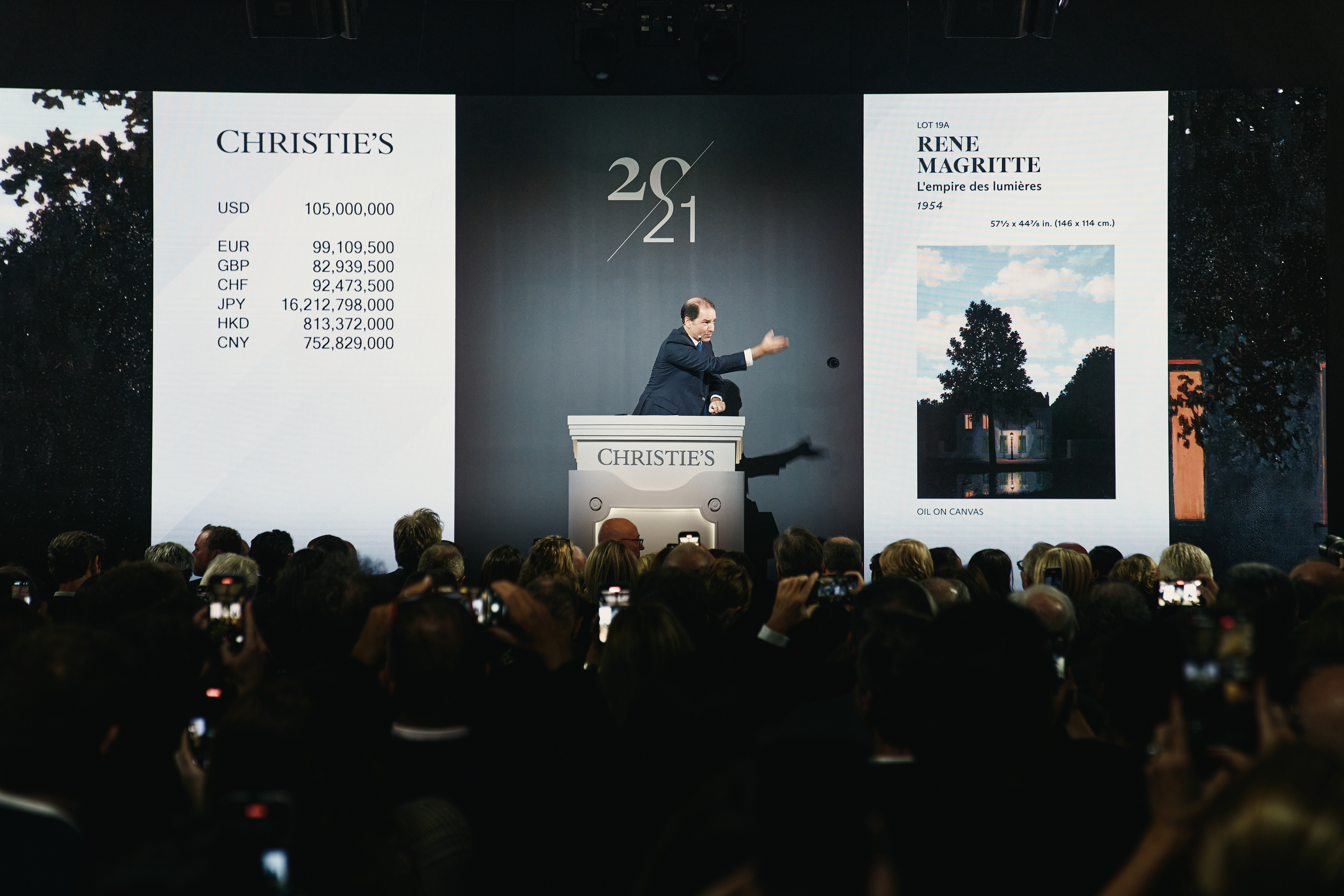Christie's Adrien Meyer faz uma apresentação. (Foto: COURTESY CHRISTIES)