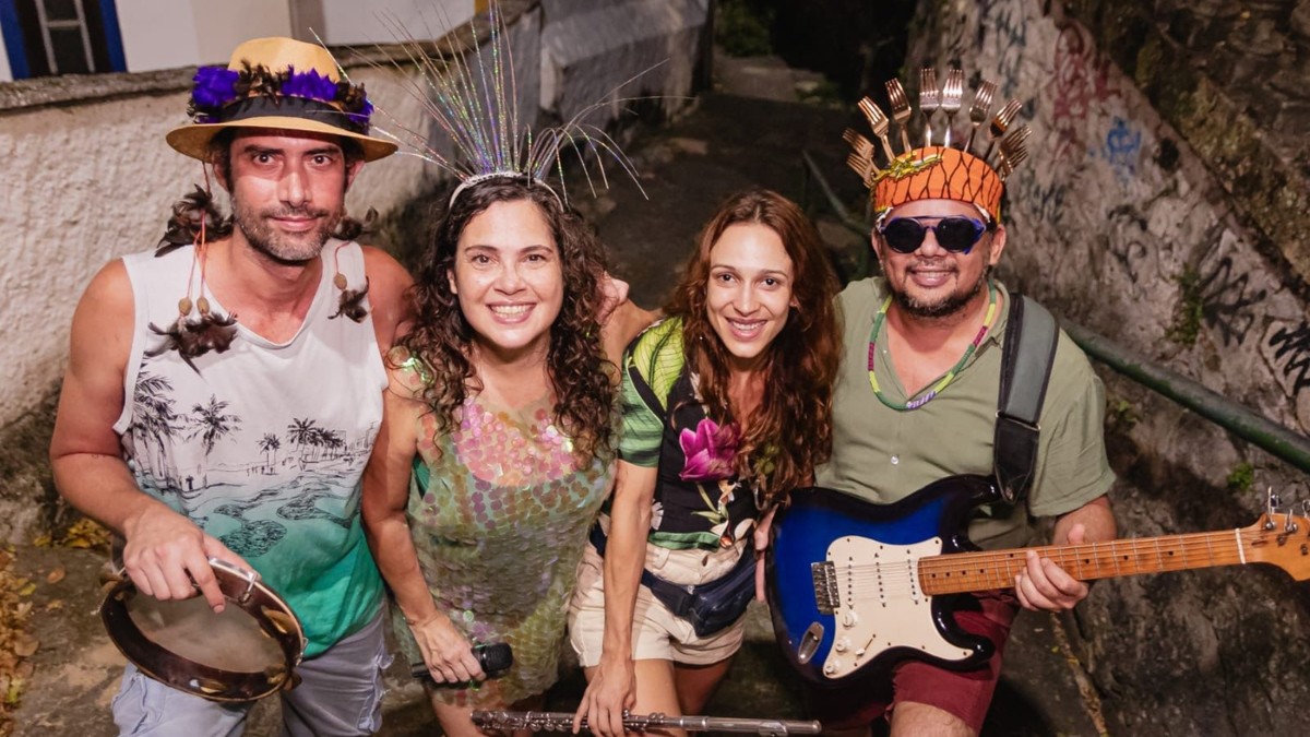 Carimbó no Rio: efeito Paolla Oliveira impulsiona ritmo amazônico nas noites cariocas (Foto: Divulgação Alvaíde Ka)