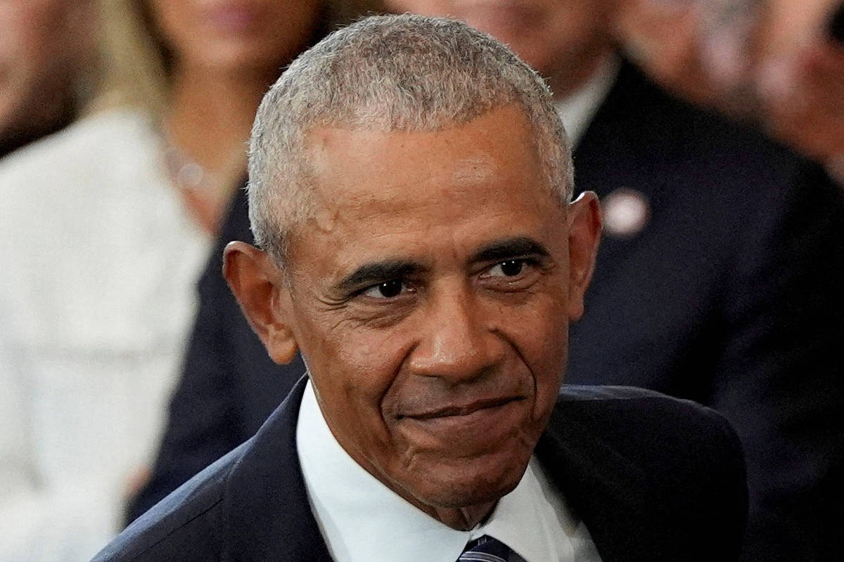 Democratas devem adotar postura firme contra Trump, afirma Obama em discurso Barack Obama na posse de Donald Trump, no dia 20 de janeiro, em Washington (Foto: Julia Demaree Nikhinson - 20.jan.25/via Reuters)
