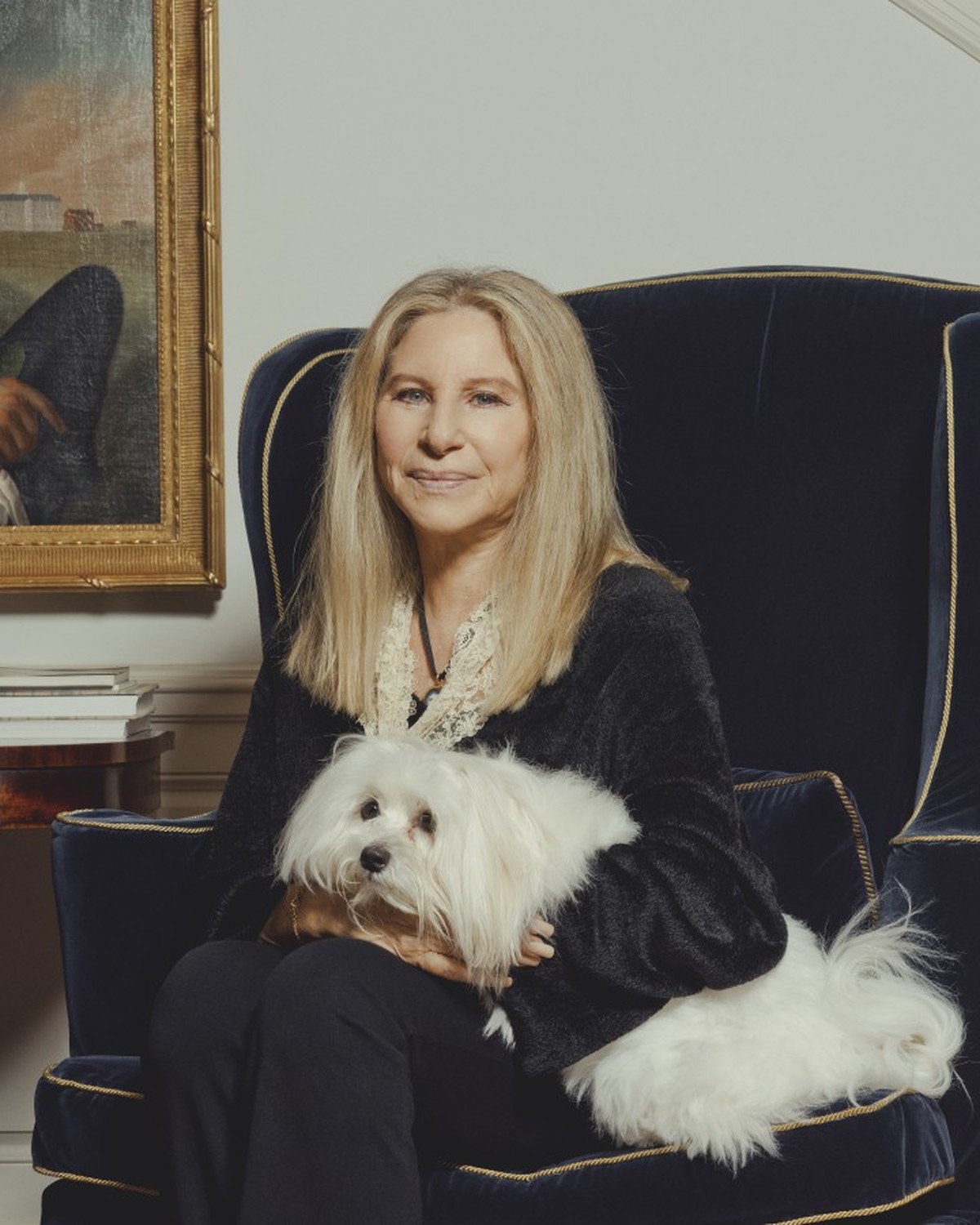 Barbra Streisand apresenta álbum de duetos com grandes nomes da música mundial Barbra Streisand em casa, na Califórnia: cantora, atriz e diretora será homenageada nos SAG Awards pelo conjunto de sua carreira (Foto: NYT)