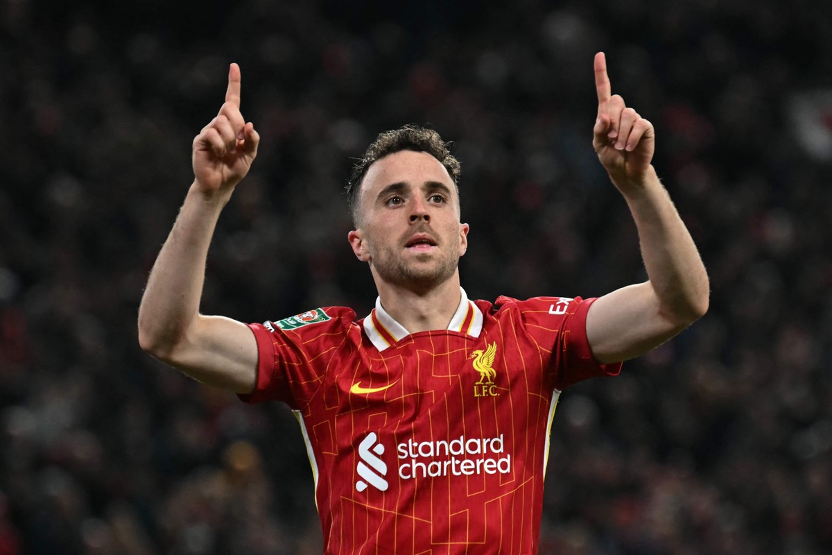 Diogo Jota enfrenta problema pulmonar e deve perder pré-temporada, diz fisioterapeuta Diogo Jota morreu em um acidente de carro (Foto: Paul ELLIS / AFP)