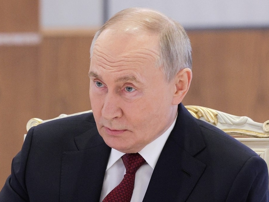 Putin expressa preocupação com risco de 3ª Guerra Mundial em declarações recentes Vladimir Putin participa de reunião da Organização do Tratado de Segurança Coletiva (CSTO) em Astana em 28 de novembro de 2024 (Foto: Gavriil Grigorov / POOL / AFP)