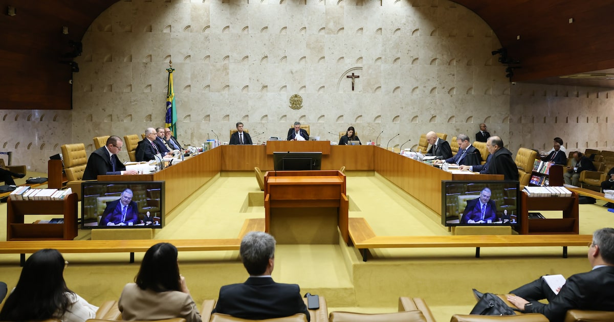 Crise entre os Poderes se agrava com IOF, investigações e golpe no STF Sessão do plenário do Supremo Tribunal Federal (Foto: Ton Molina/STF)