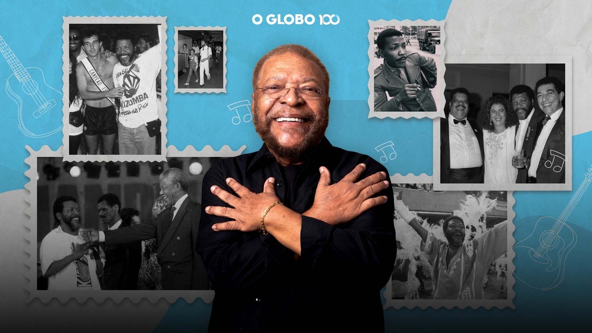 Martinho da Vila celebra sua trajetória no samba com imagens do acervo do GLOBO Martinho da Vila (Foto: O GLOBO)