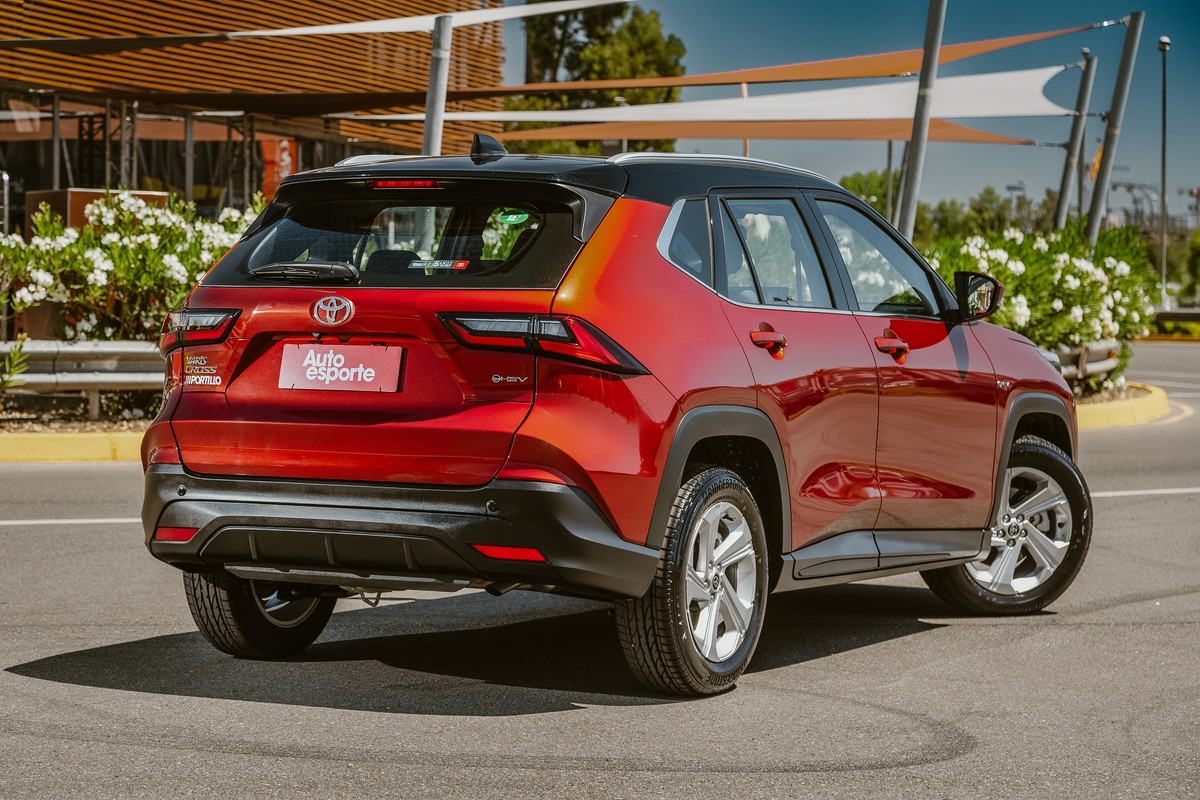 Brasil receberá 55 novos modelos de carros no segundo semestre de 2025 Toyota Yaris Cross HEV — Foto: Renato Durães