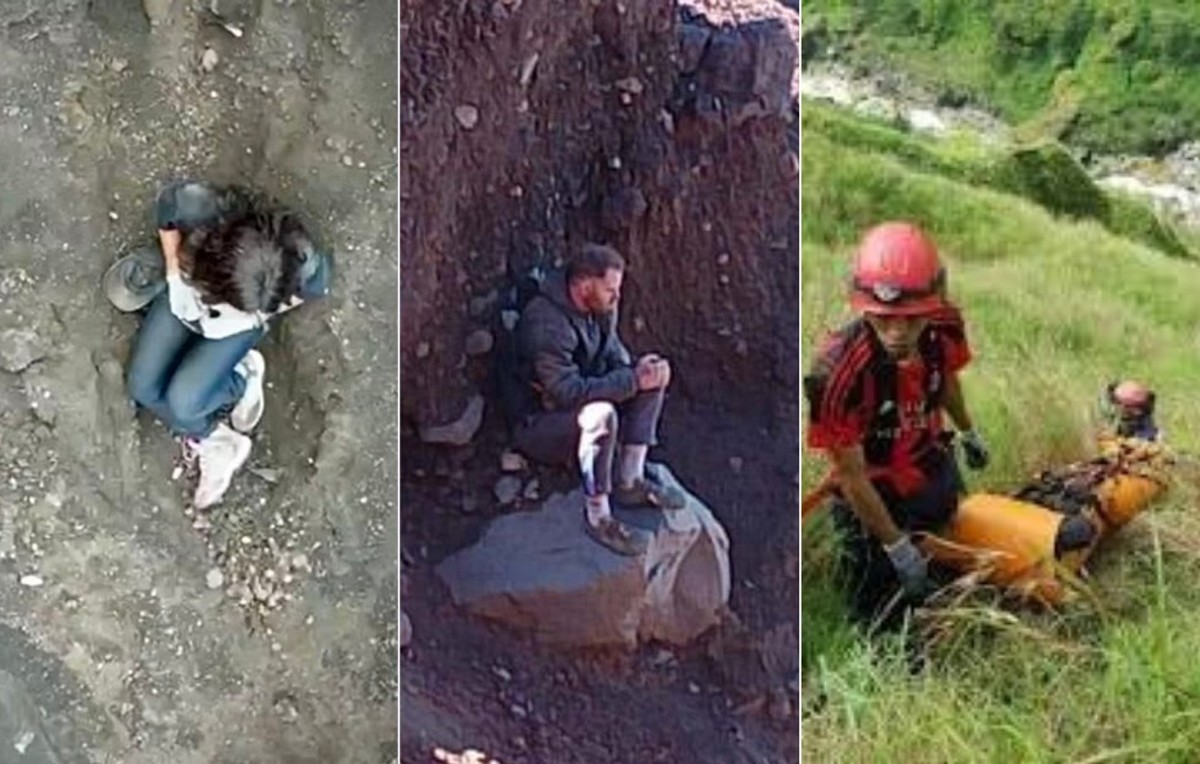 Acidentes graves no Monte Rinjani alertam sobre riscos em trilhas indonésias Acidentes recentes no Monte Rinjani (Foto: Reprodução)