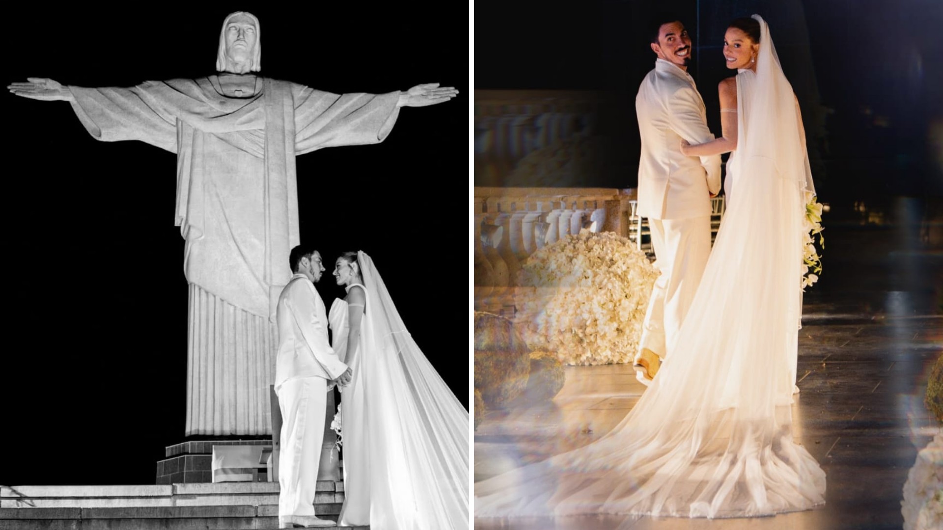 Gabriel David e Gio Lancellotti compartilham detalhes sobre casamento e lua de mel Foto: Reprodução