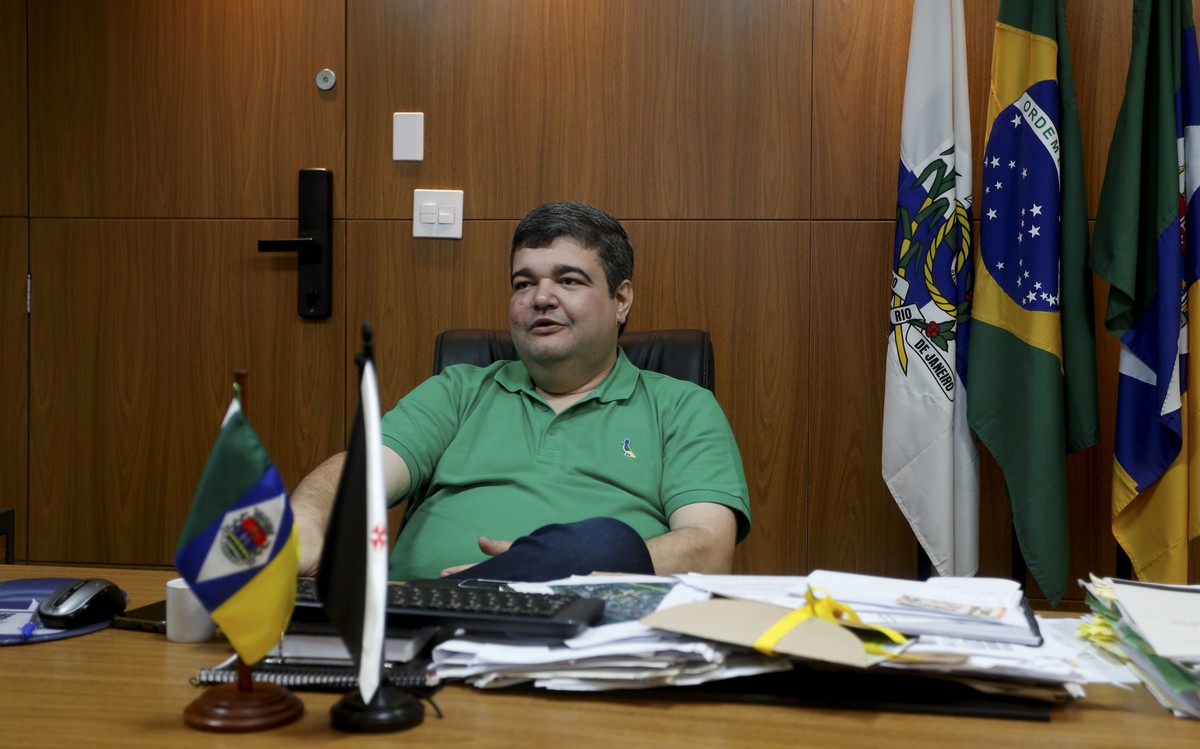 Câmara de Vereadores contesta posse de prefeito reeleito no Rio de Janeiro Rubem Vieira de Souza, o Dr. Rubão: terceiro mandato (Foto: Fabiano Rocha)