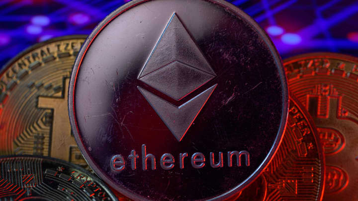 Ether e ações ganham destaque após aprovação de lei histórica sobre stablecoins Jonathan Raa | Nurphoto | Getty Images