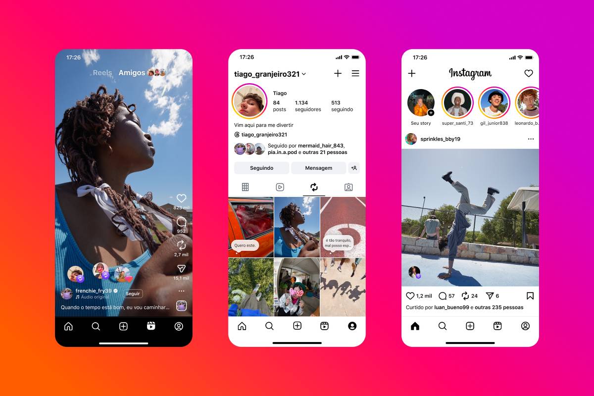 Com a atualização, internautas podem repostar vídeos ou posts. (Foto: Divulgação)