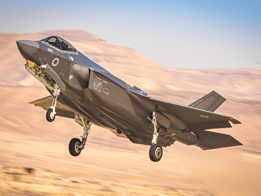 Caça F-35 da Força Aérea de Israel: Modelo pode ser usado para combate entre aviões e ataque ao solo (Foto: Flickr/Força Aérea de Israel)