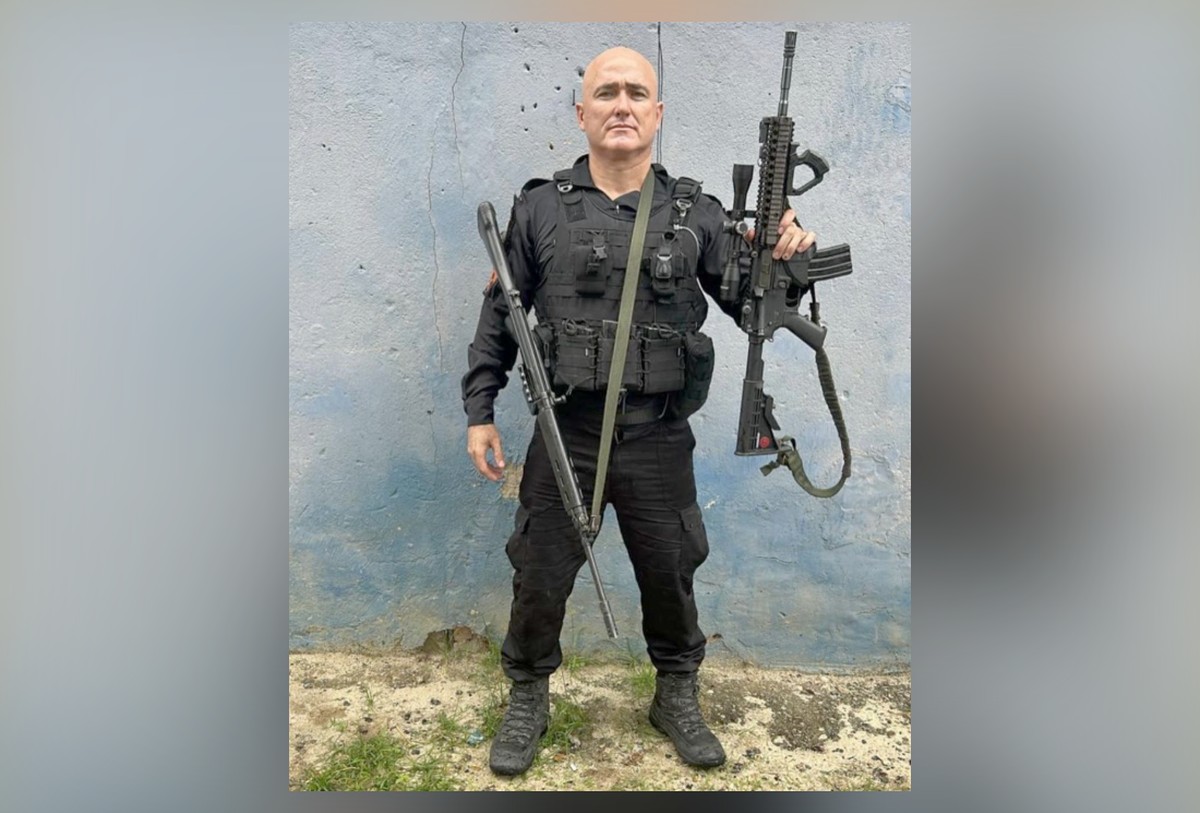 Sargento Kelvyton de Oliveira morreu durante uma operação no Conjunto do Ipase (Foto: Instagram/Reprodução)