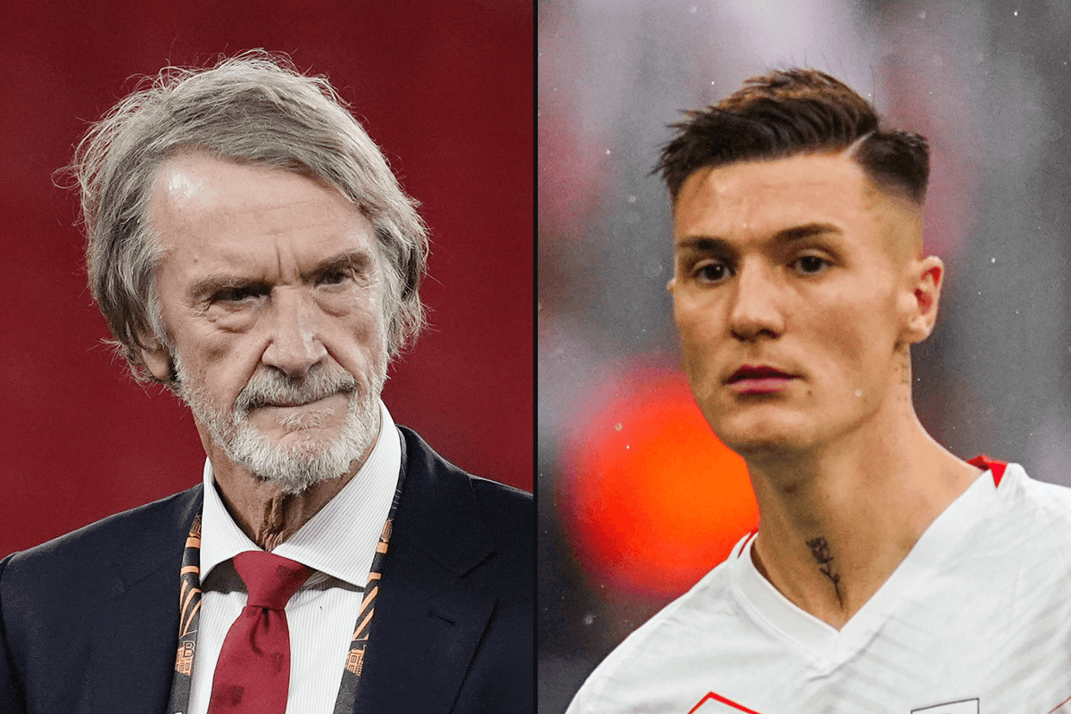 Manchester United planeja investimento em Benjamin Sesko e novas contratações Foto: Reprodução/The Athletic UK