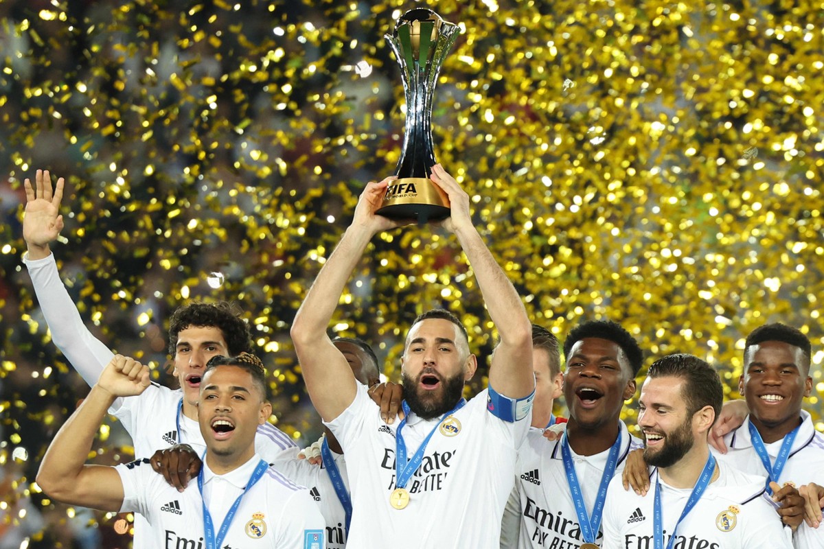 Metade das equipes nas quartas já conquistou o título mundial; descubra quais são Real Madrid é o atual campeão do Mundial de Clubes da Fifa (Foto: FADEL SENNA / AFP)