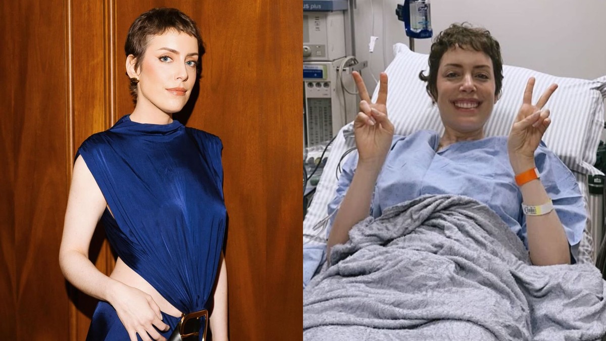 Fabiana Justus emociona-se ao conhecer doador de medula um ano após transplante que a salvou