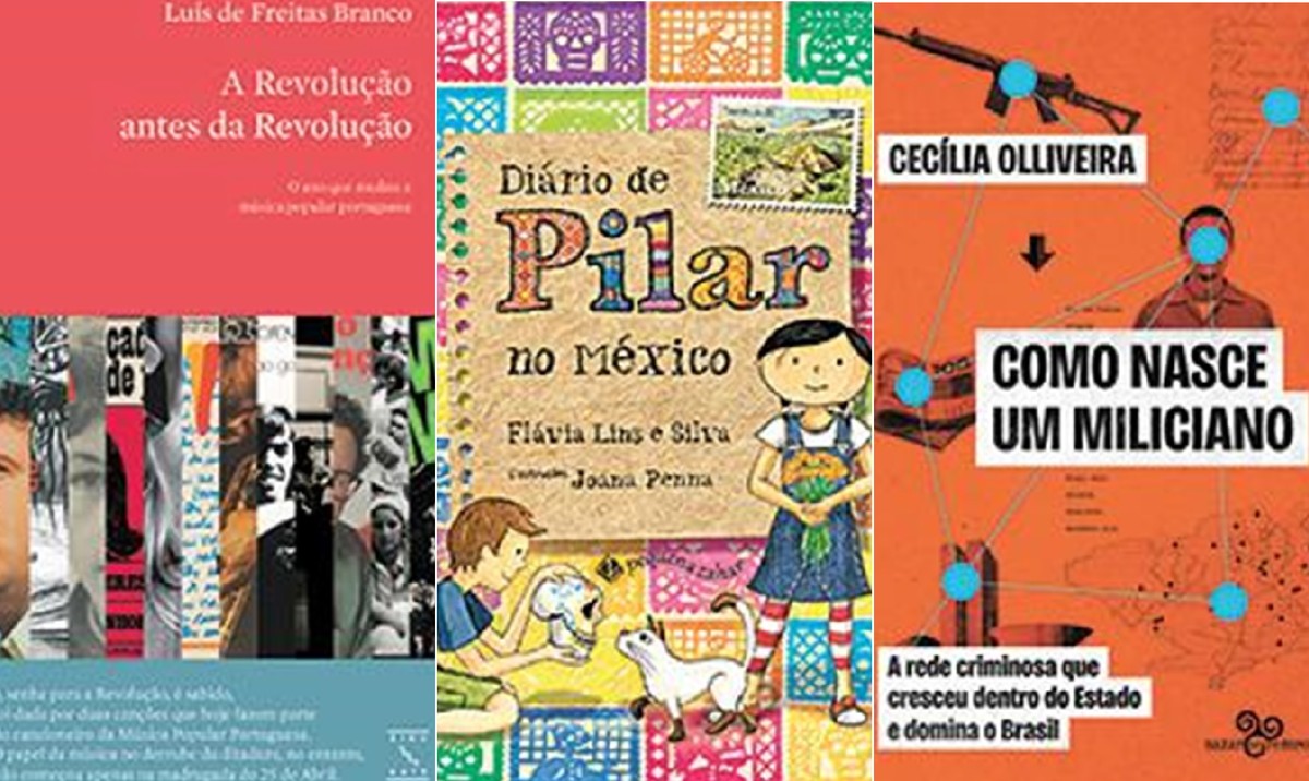 Lançamentos de livros na semana de 14 a 20 de junho (Foto: Fotos de divulgação)