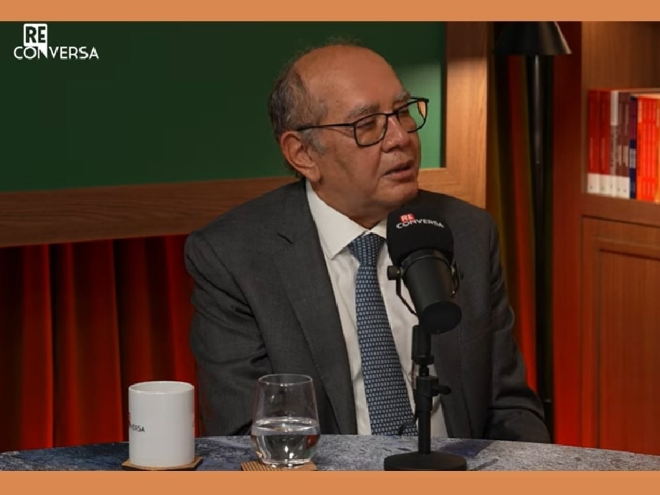 'Gilmarpalooza' reúne autoridades e gera debate sobre gastos públicos em Lisboa Ministro do STF Gilmar Mendes (Foto: Reprodução/Youtube)