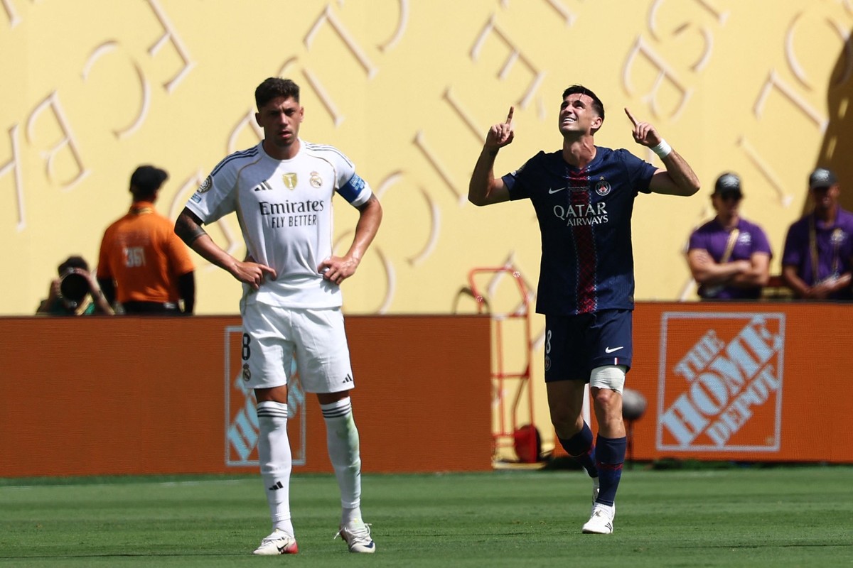 PSG supera Real Madrid e avança para a final do Mundial de Clubes com goleada histórica Foto: Reprodução