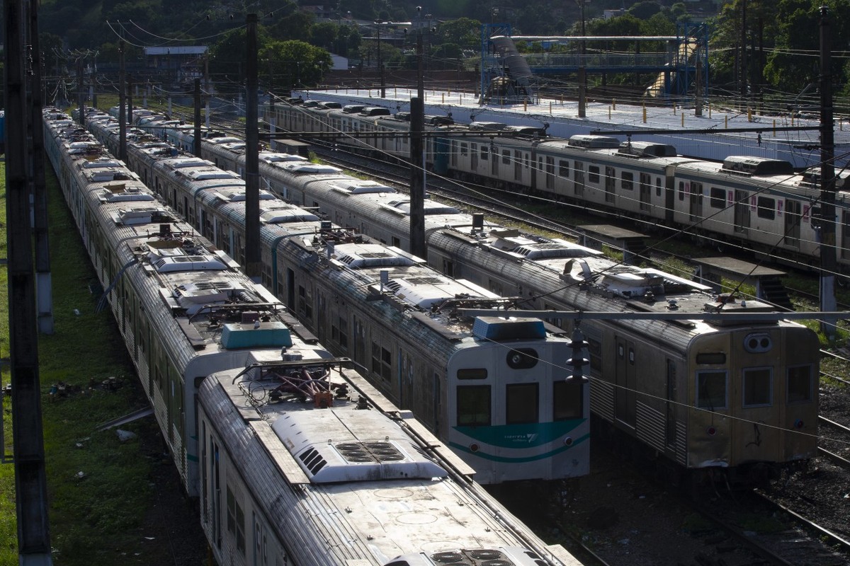 A Concessão da SuperVia, no Rio de Janeiro, faz 27 anos em 2025 — Foto: Domingos Peixoto / Agência O Globo