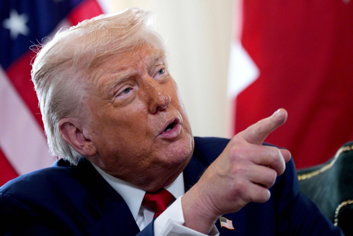 Donald Trump, presidente dos Estados Unidos — Foto: Christopher Furlong / POOL / AFP