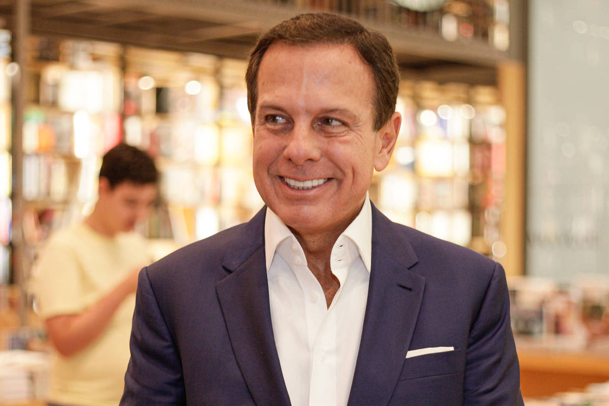 João Doria deixa programa do SBT após questionamento sobre vídeo polêmico O ex-governador João Doria: abandonou programa no SBT após pergunta sobre suposto vídeo íntimo vazado em 2018 (Foto: Bruno Poletti/Divulgação)