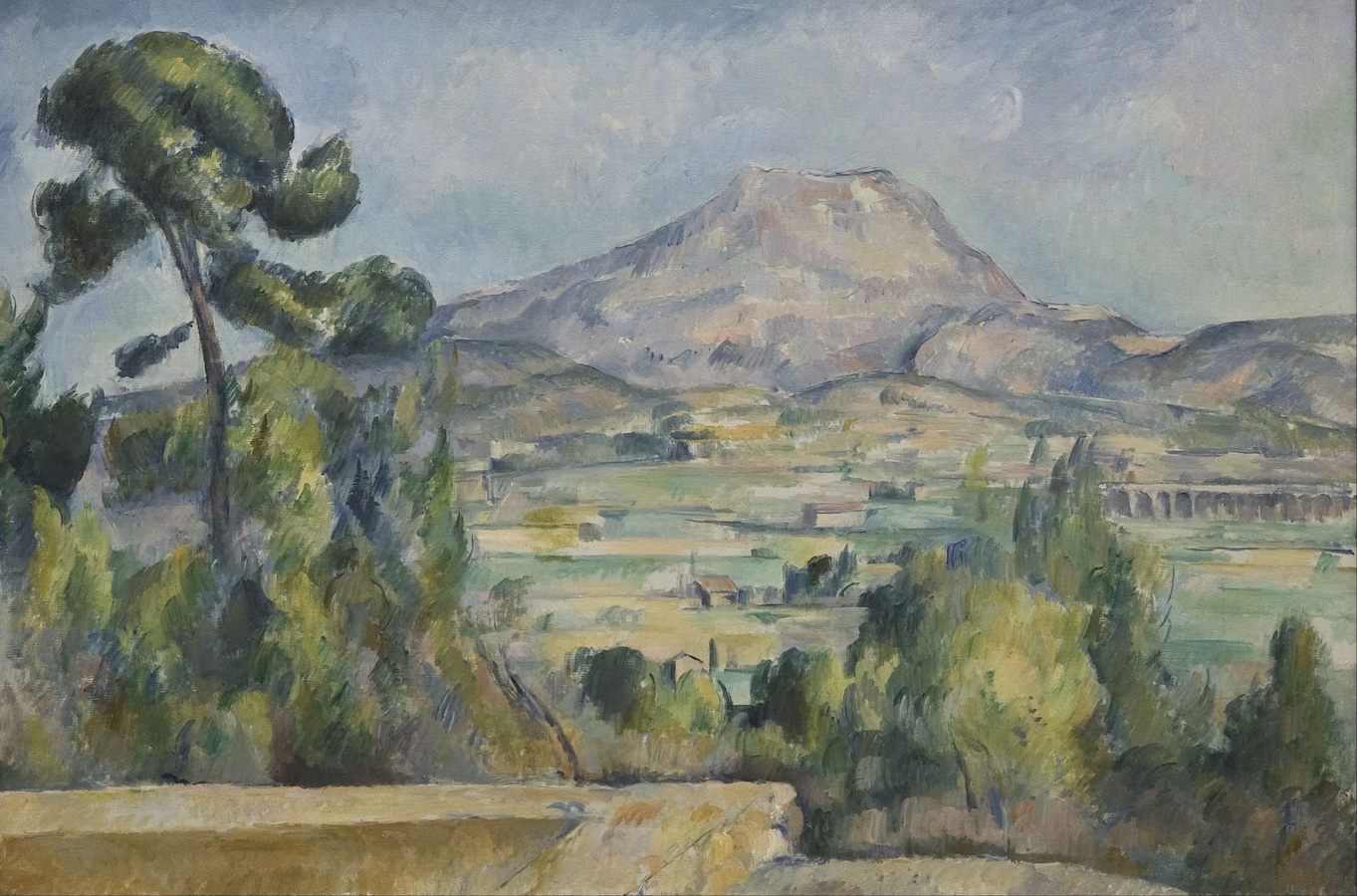 Paul Cezanne, Mont Sainte-Victoire, c. 1890 (Foto: Musée d'Orsay, Paris)