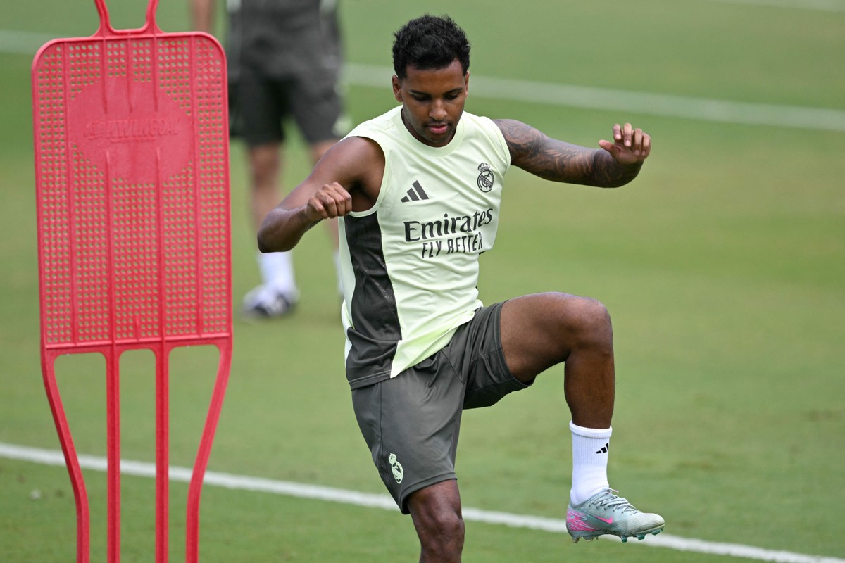 Rodrygo busca reencontrar melhor versão no Real Madrid (Foto: Chandan KHANNA / AFP)