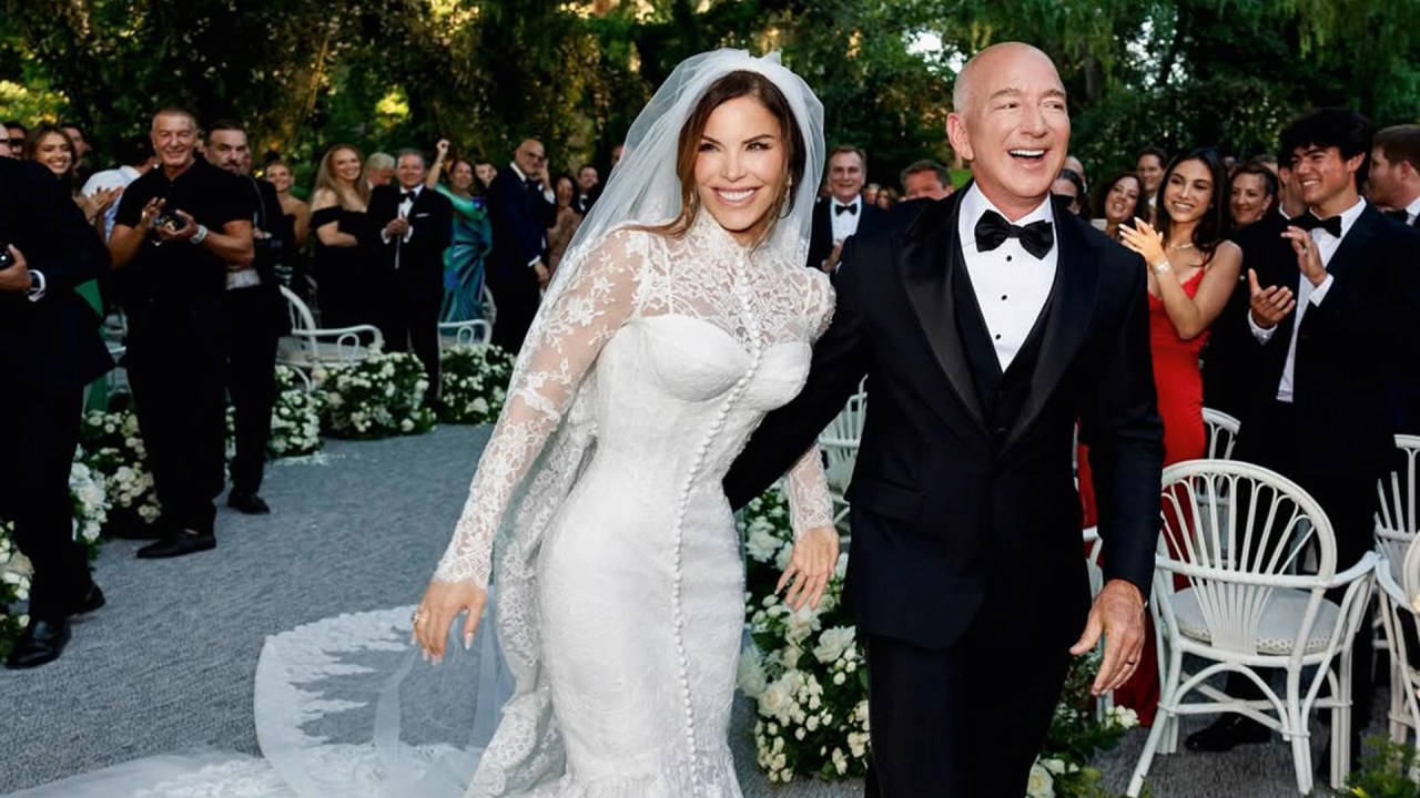 Ivanka Trump é vista em evento durante o casamento de Jeff Bezos Lauren Sánchez Bezos e Jeff Bezos (Foto: @laurensanchezbezos/Instagram)