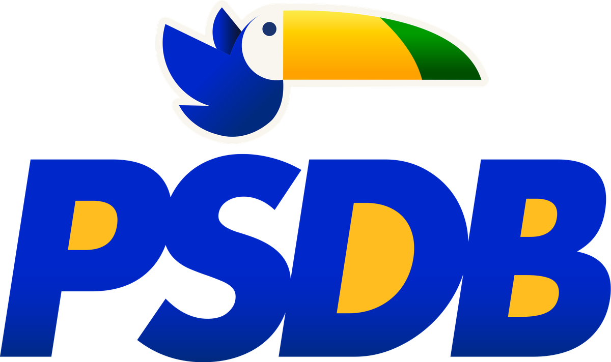 PSDB vive dilemas em dois relacionamentos políticos distintos PSDB resgata tucano em nova logomarca lançada em 2023 (Foto: Reprodução)