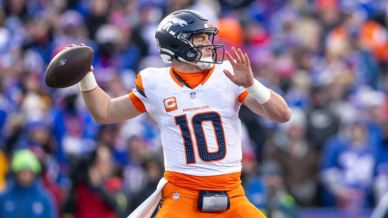 Garett Bolles elogia Bo Nix como 'freak da natureza' após temporada de estreia impressionante Foto: Reprodução/@NFL