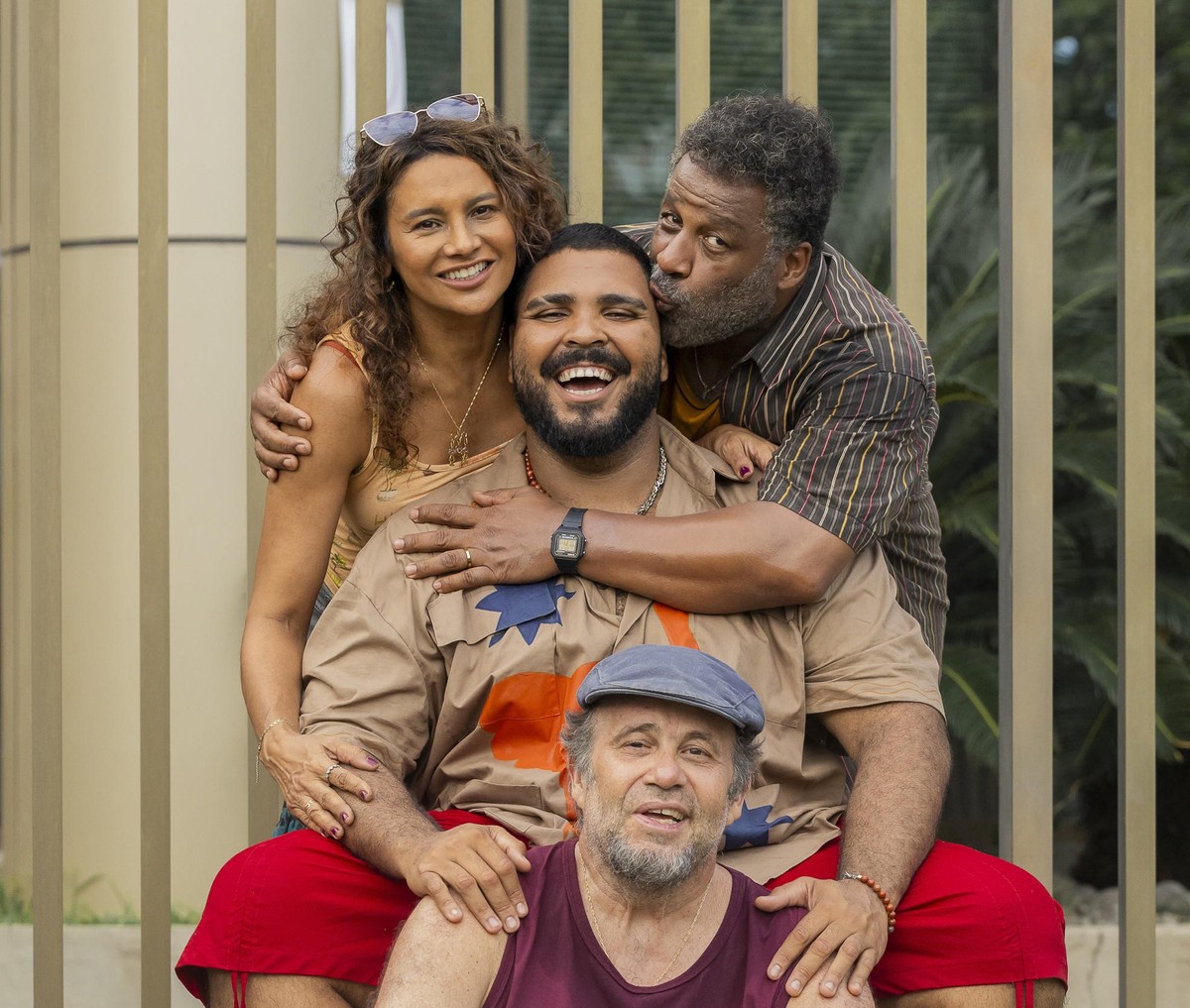 'Conheça a música de abertura de 'Pablo e Luisão', 'Nóis é jeca mais é joia' Pablo e Luisão (Foto: Globo/ Leo Rosario)