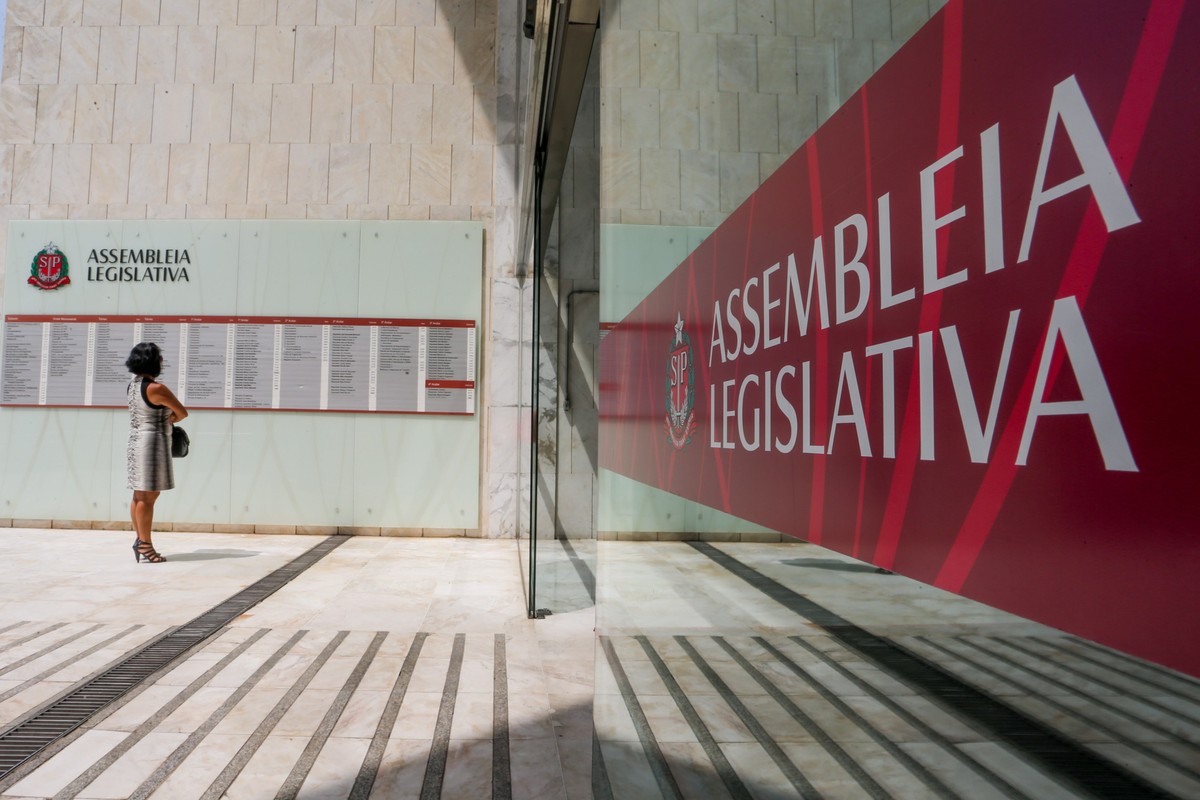 Acesso à Assembleia Legislativa do Estado de São Paulo, na Zona Sul da capital paulista (Foto: Pedro Kirilos)