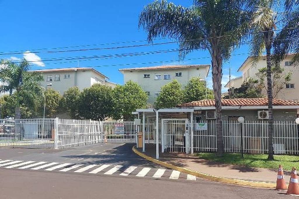 Apartamento de 48,73 m² e dois quartos em Ribeirão Preto (SP) leiloado a partir de R$ 76.280,47 no lote 479 do edital 0028/2025 - Fidalgo Leilões/Divulgação (Foto: Fidalgo Leilões/Divulgação)