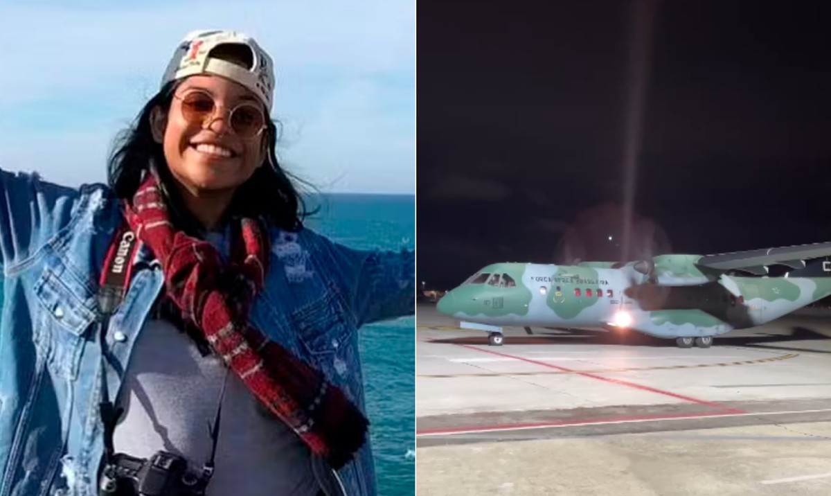 Câmara avança com aprovação da Lei Juliana Marins para facilitar translado de corpos Avião da FAB trouxe corpo da brasileira Juliana Marins, de 26 anos, de São Paulo para o Rio (Foto: Reprodução)