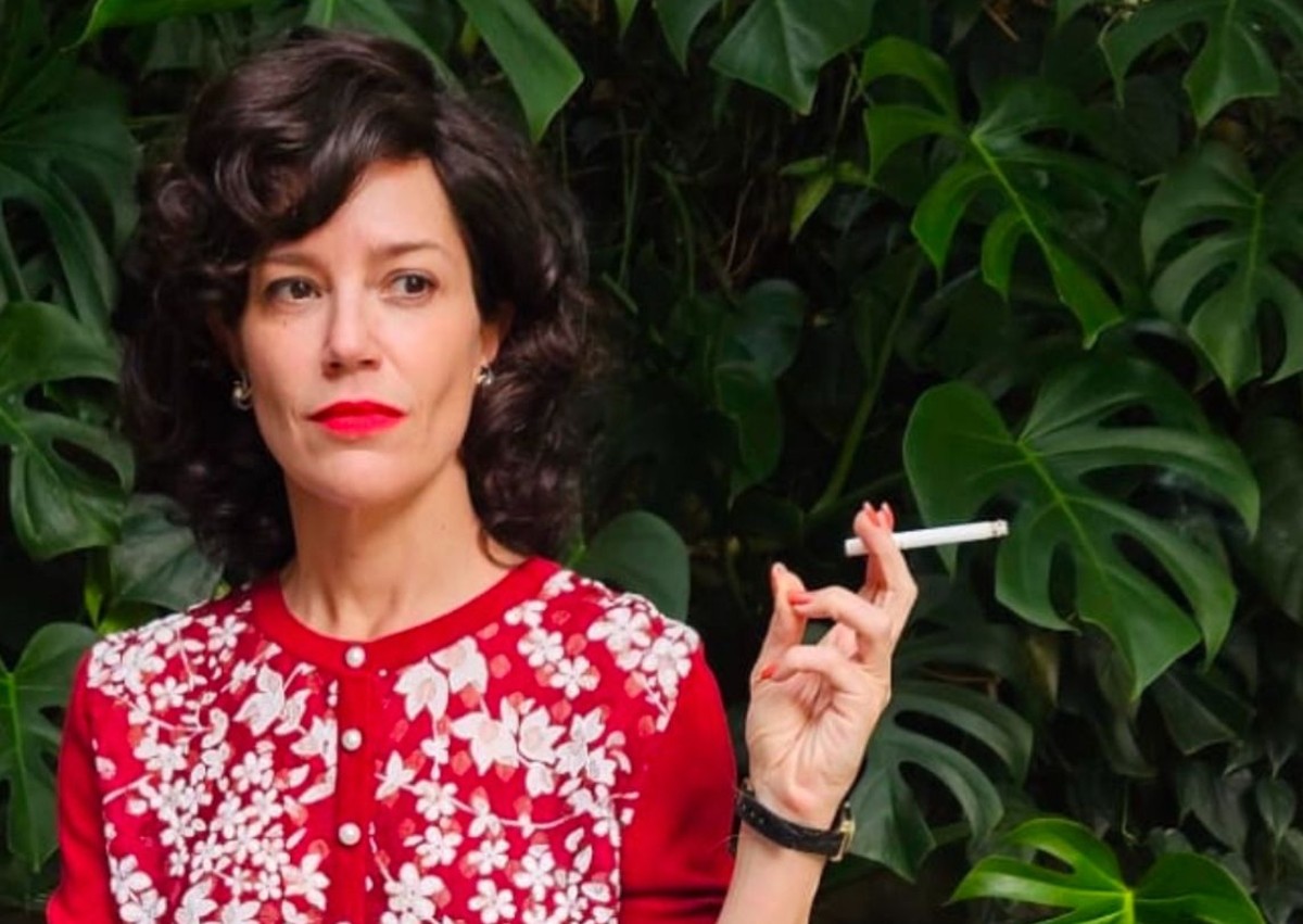 Natália Lage será Cacilda Becker em documentário sobre a atriz brasileira Natália Lage caracterizada como Cacilda Becker (Foto: Divulgação)