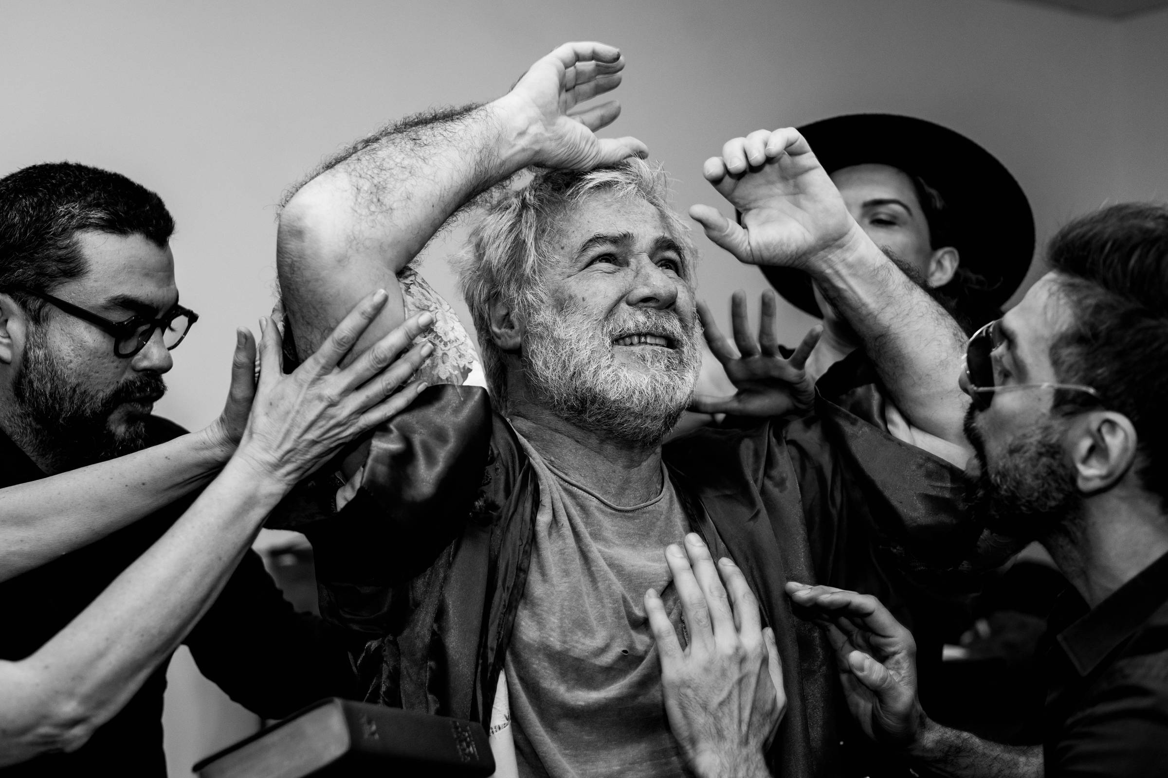 Peça 'ORioLear', adaptação de 'Rei Lear', de William Shakespeare - Ronaldo Gutierrez/Divulgação